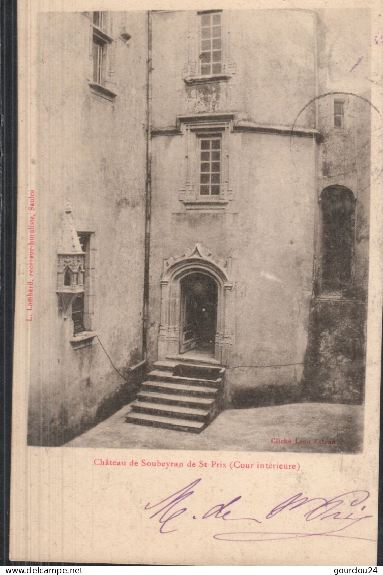 Château De Soubeyran De SAINT-PRIX - Saint-Prix