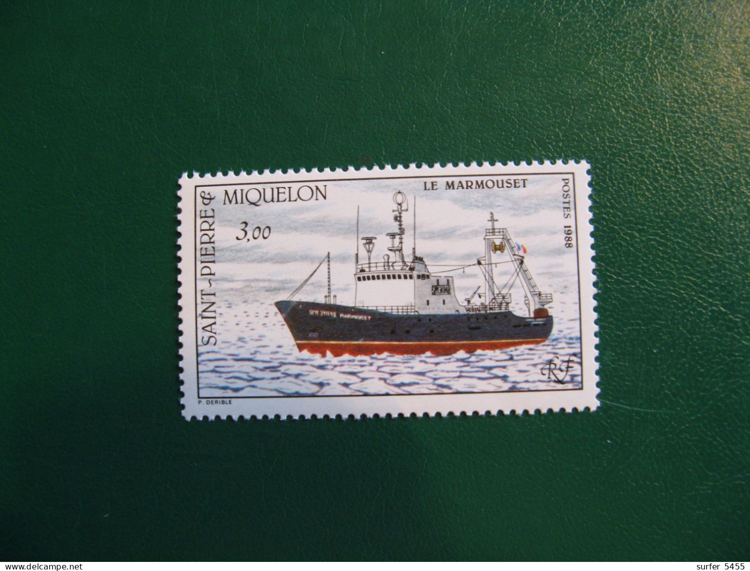 SAINT PIERRE ET MIQUELON YVERT POSTE ORDINAIRE N° 493 TIMBRE NEUF** LUXE - MNH - COTE 4,00 EUROS - Ongebruikt