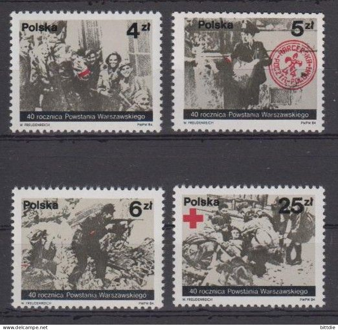 Polen  2930/33 , Xx   (A6.1739) - Ungebraucht