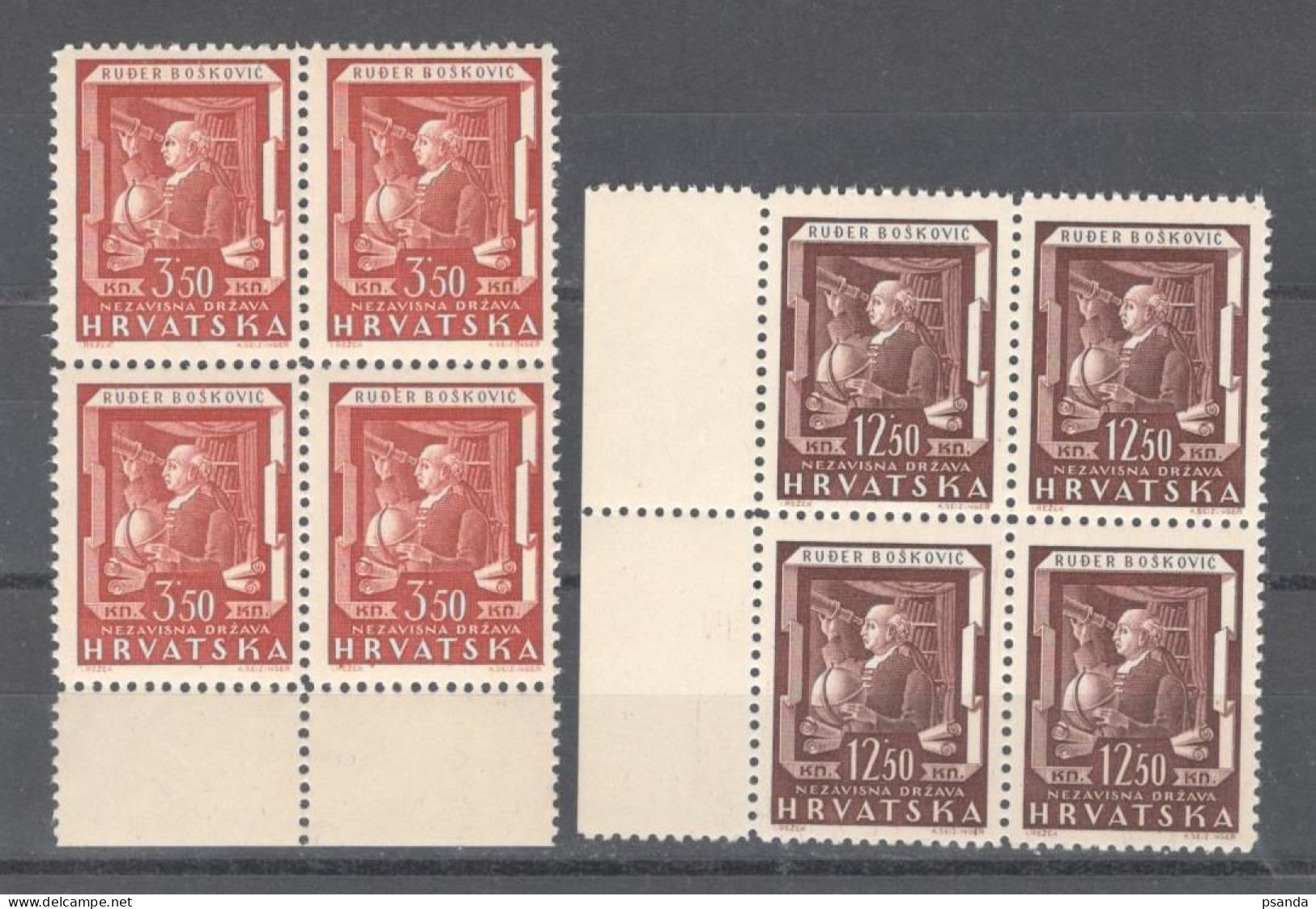 Croatia  1943 Mi#148,149  MNH** - Croazia