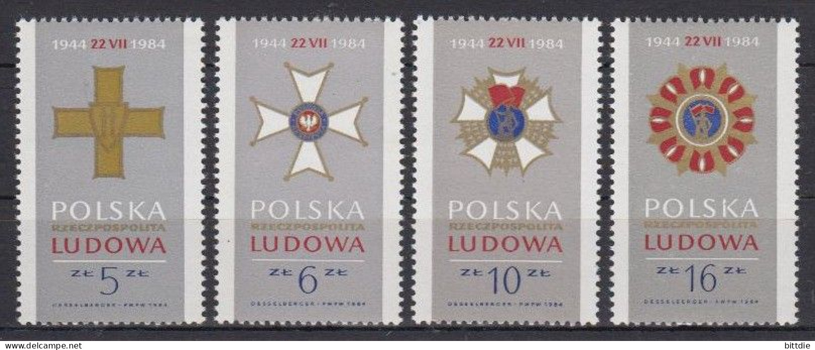 Polen  2926/29 , Xx   (A6.1740) - Unused Stamps