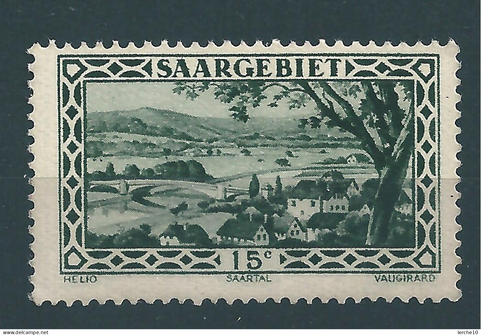 Saar MiNr. 109 ** Plattenfehler (sab27) - Neufs