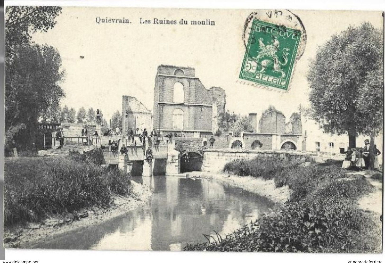 Quiévrain Les Ruines Du Moulin - Quiévrain