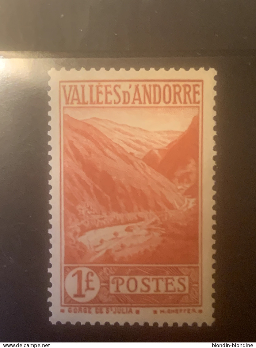 ANDORRE YT 74 NEUF** TB - Unused Stamps