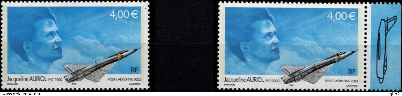 FRANCE - Poste Aérienne N° 66 + 66b Neuf LUXE**. SEULE PROPOSITION Sur DELCAMPE. - 1960-.... Mint/hinged