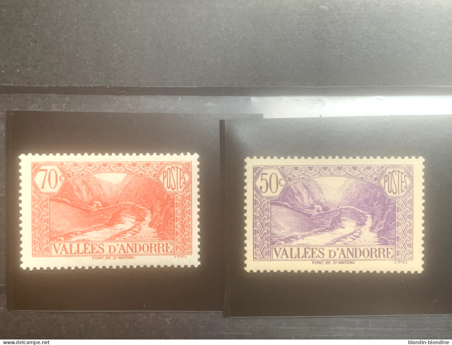 ANDORRE YT 64 Et 69 NEUF** TB - Unused Stamps