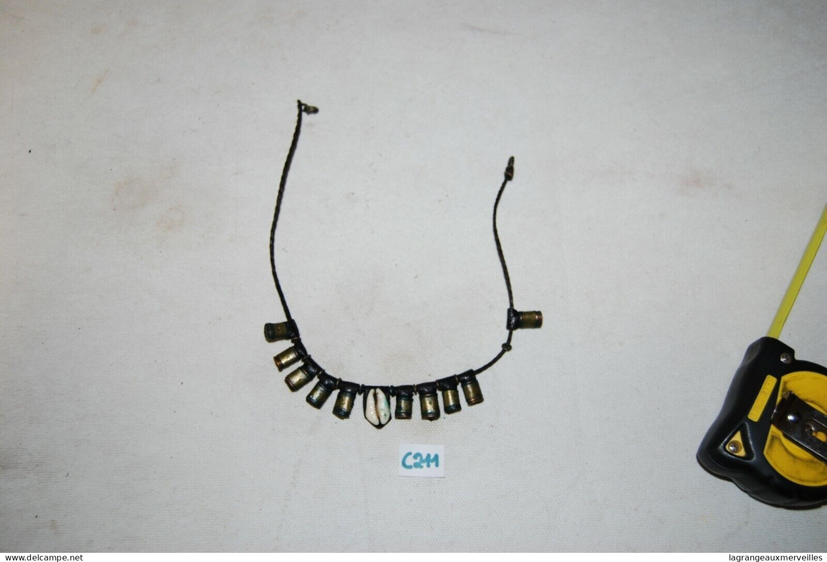 C211 Bijou - Ancien Collier Tribal - Africain - Zoulou - Kettingen