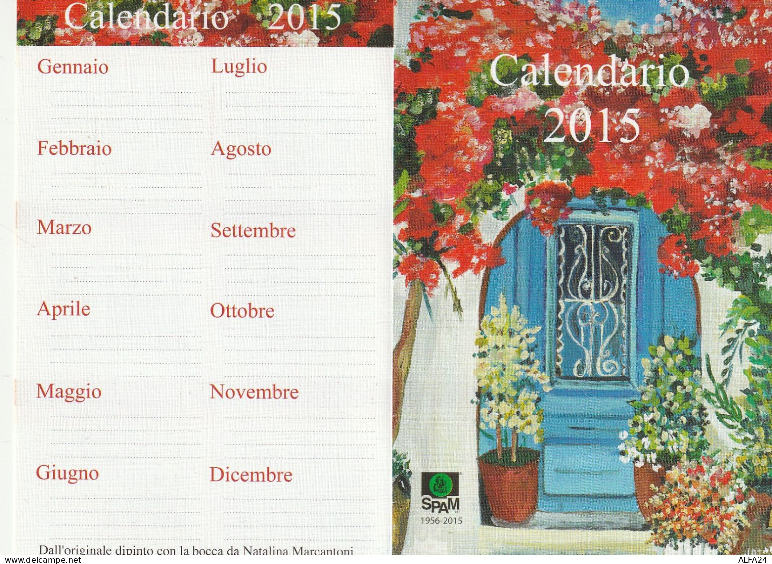 CALENDARIO 2015 FORMATO PICCOLO (MH468 - Tamaño Pequeño : 2001-...