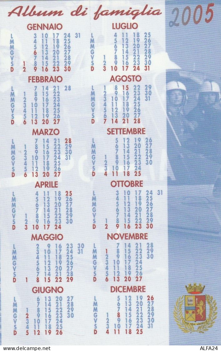 CALENDARIO 2005 FORMATO PICCOLO (MH438 - Petit Format : 2001-...