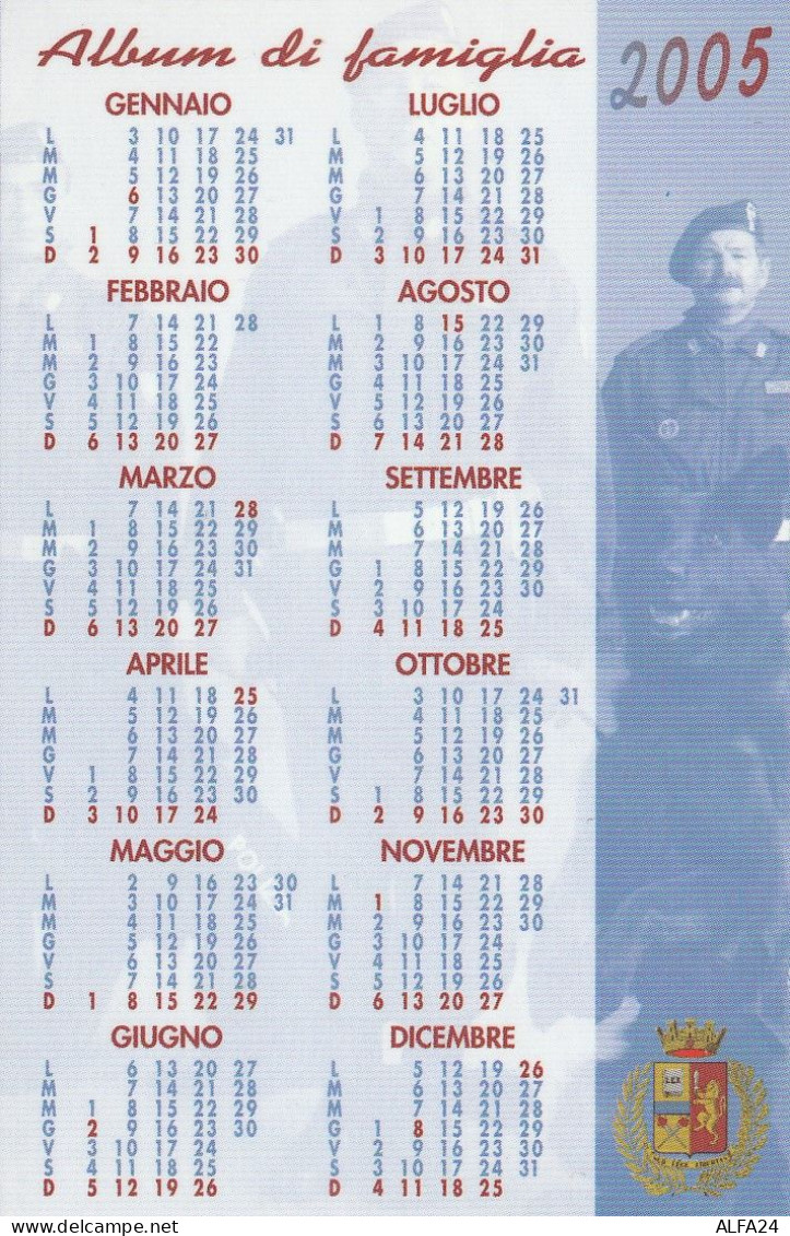 CALENDARIO 2005 FORMATO PICCOLO (MH433 - Petit Format : 2001-...