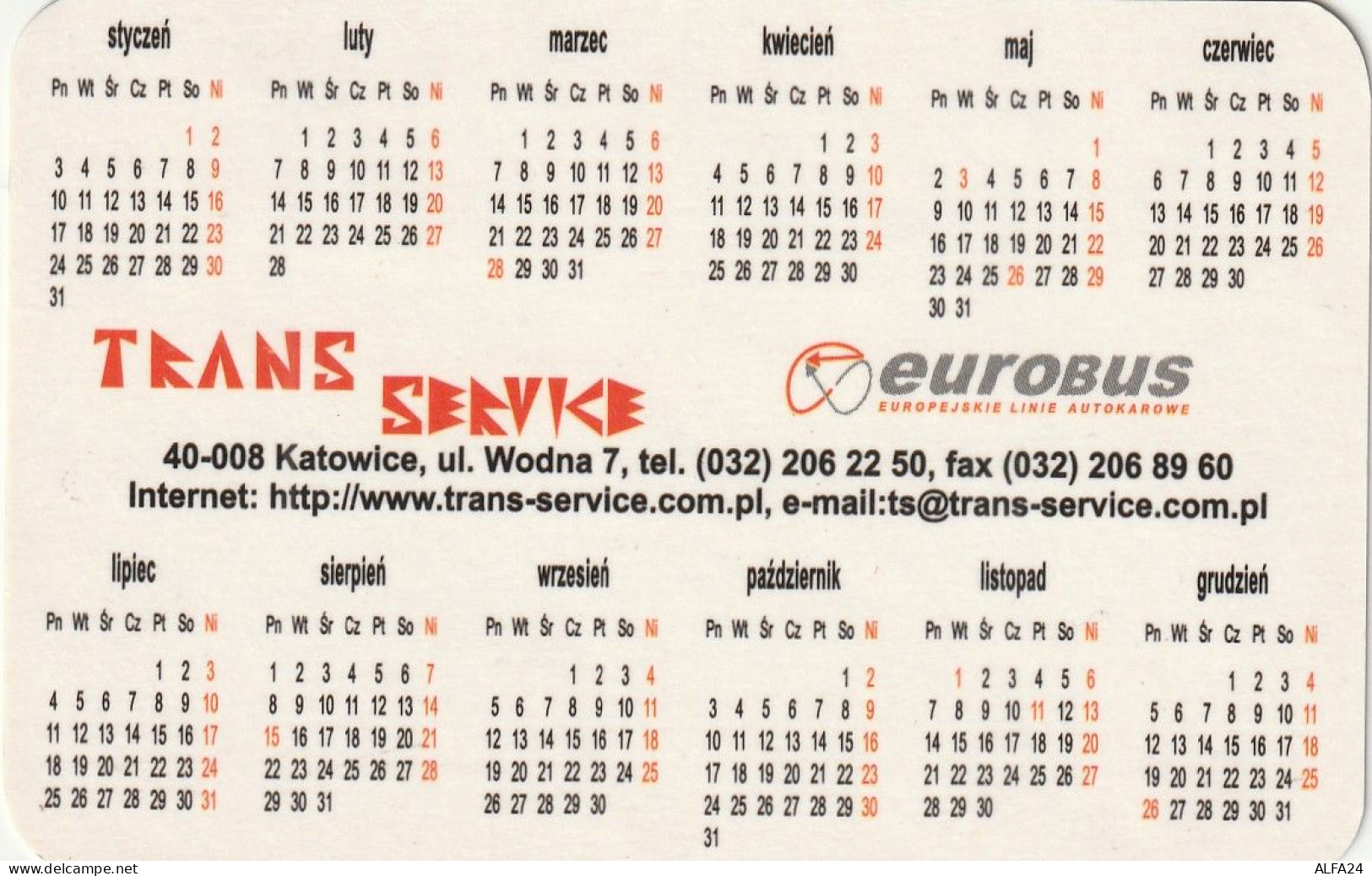 CALENDARIO 2005 FORMATO PICCOLO (MH403 - Tamaño Pequeño : 2001-...