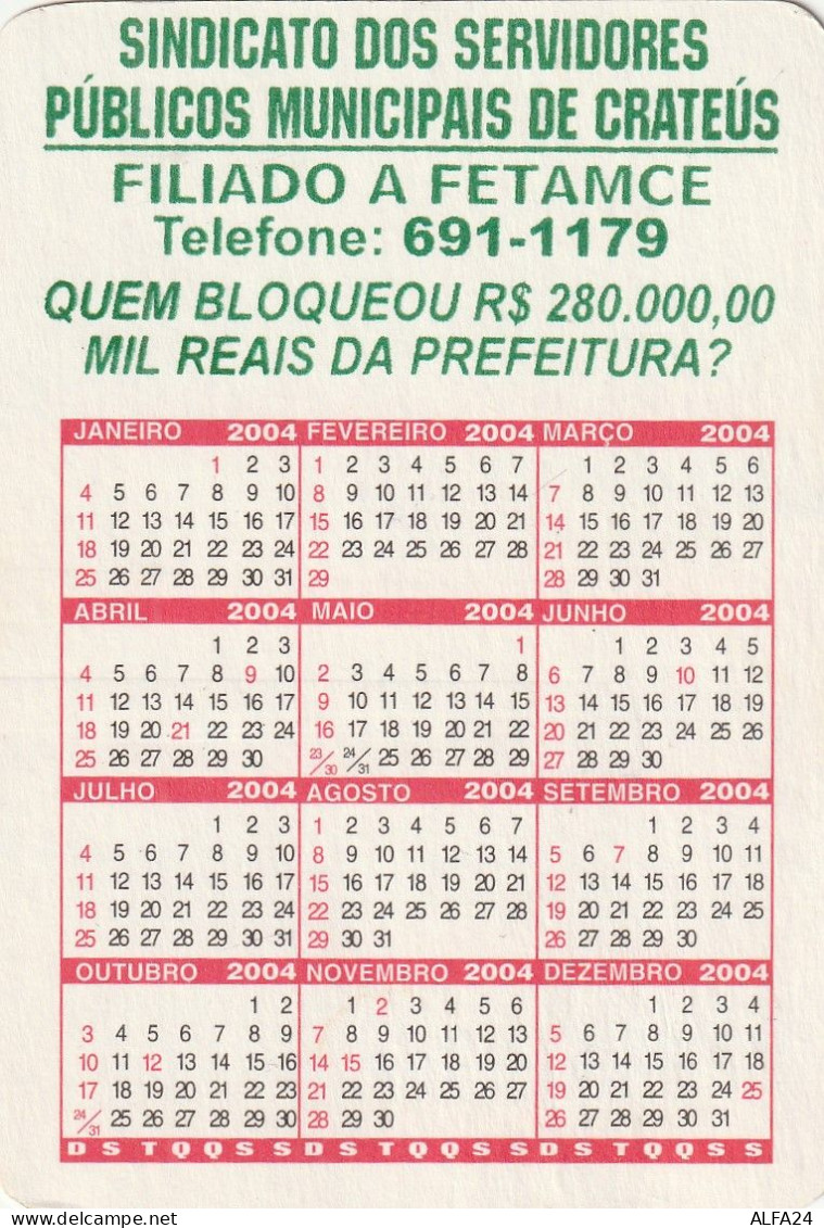 CALENDARIO 2004 FORMATO PICCOLO (MH361 - Tamaño Pequeño : 2001-...