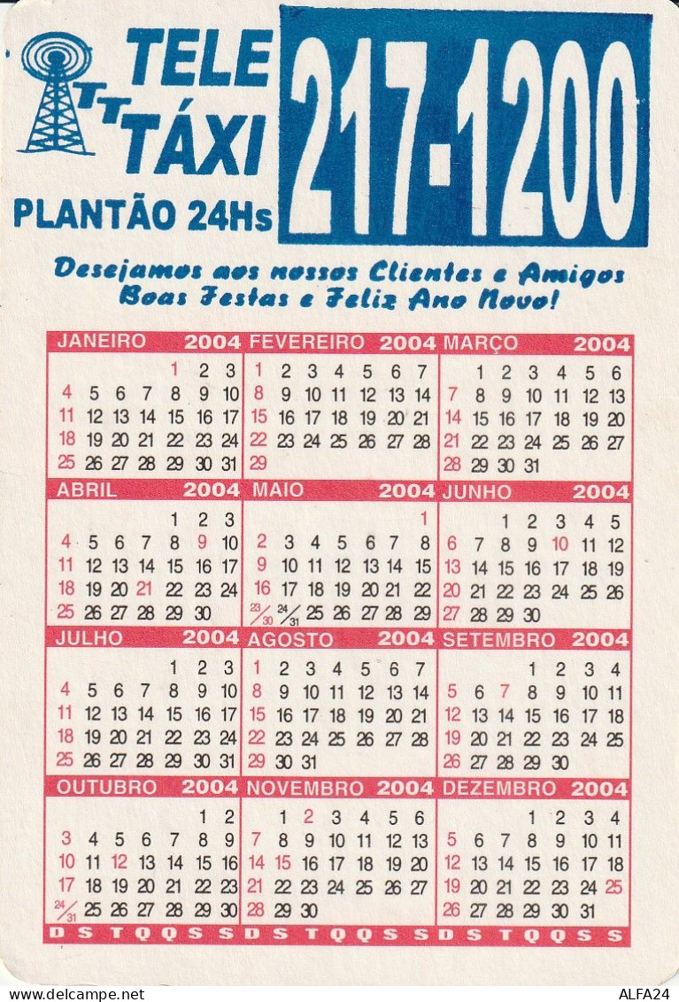 CALENDARIO 2004 FORMATO PICCOLO (MH363 - Tamaño Pequeño : 2001-...