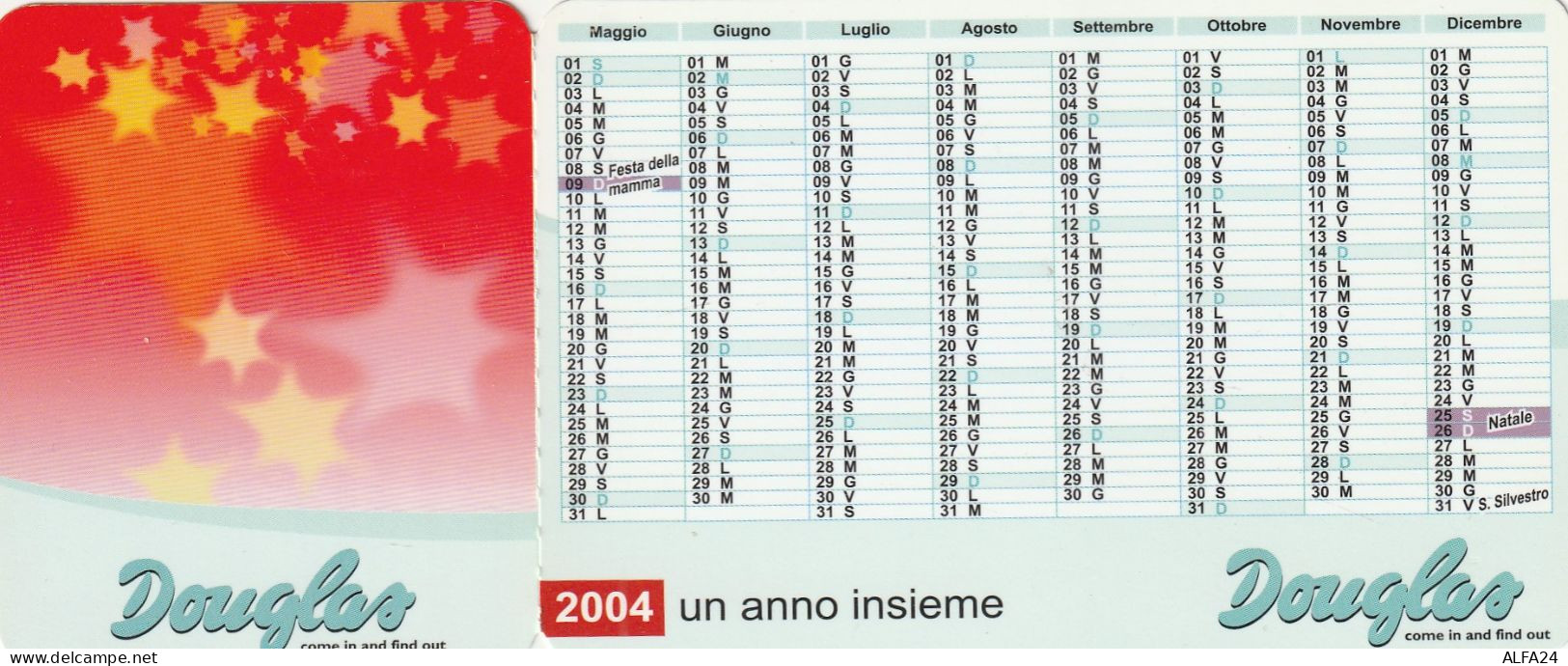 CALENDARIO 2004 FORMATO PICCOLO (MH343 - Tamaño Pequeño : 2001-...