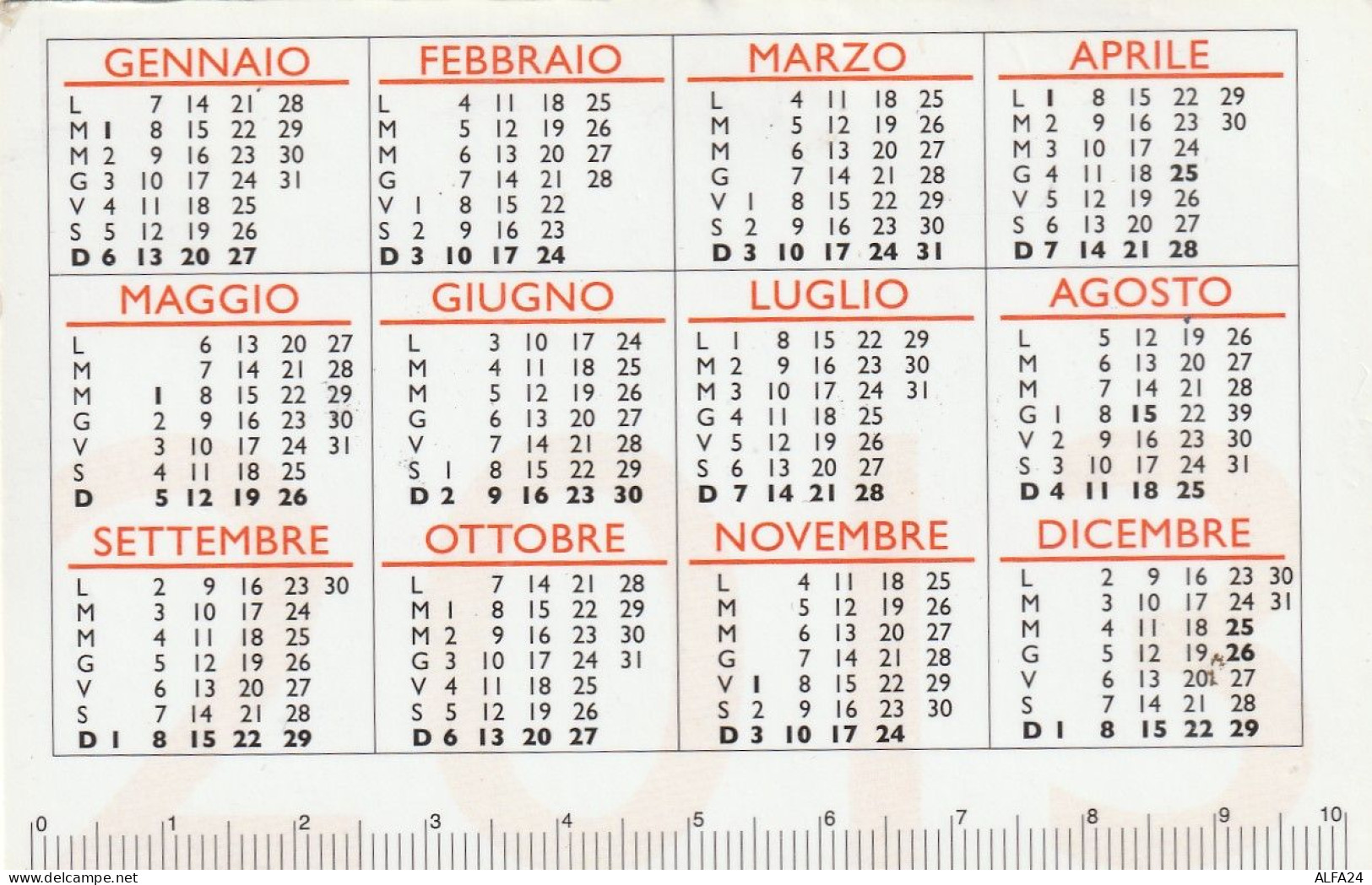 CALENDARIO 2003 FORMATO PICCOLO (MH336 - Tamaño Pequeño : 2001-...