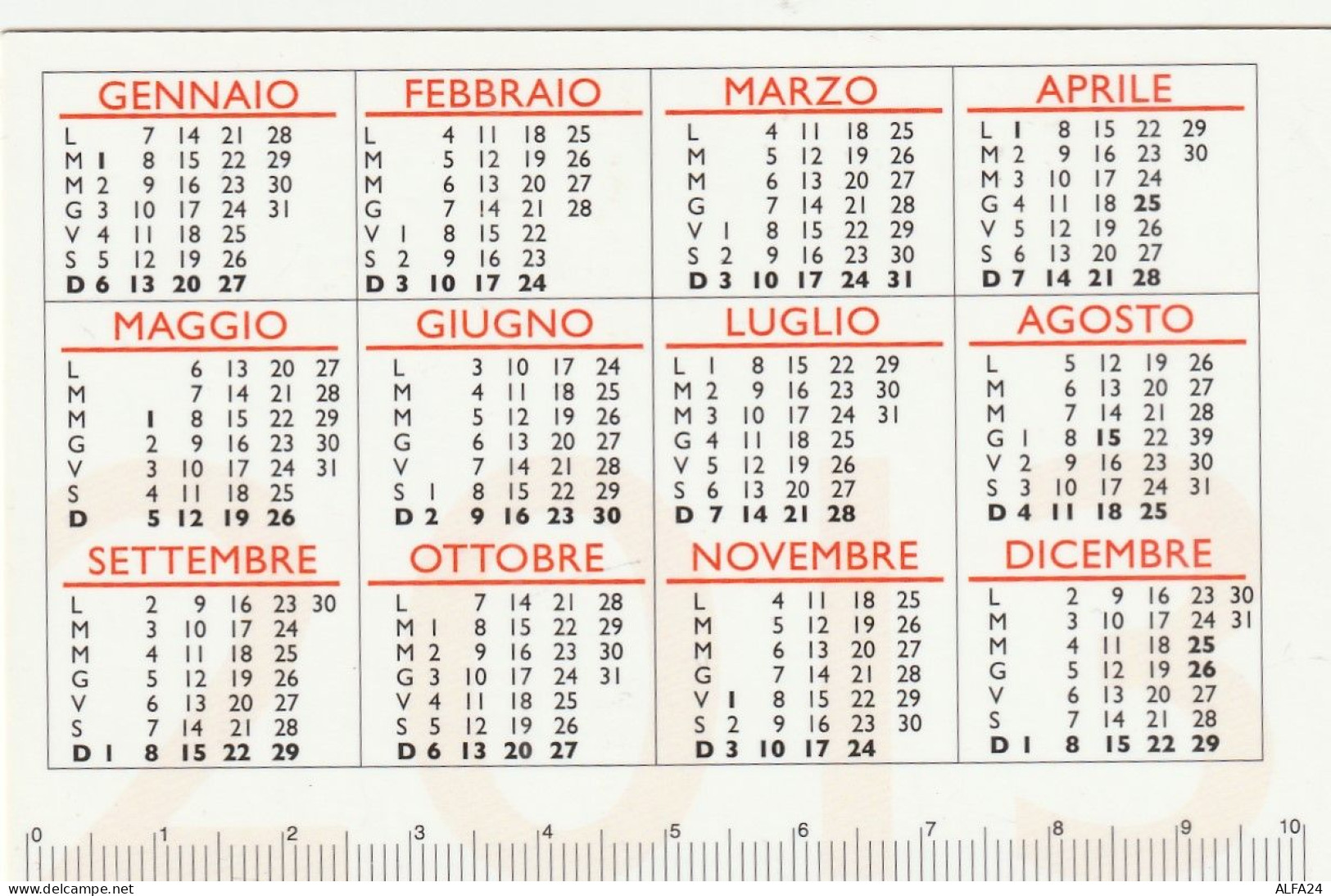 CALENDARIO 2003 FORMATO PICCOLO (MH337 - Tamaño Pequeño : 2001-...