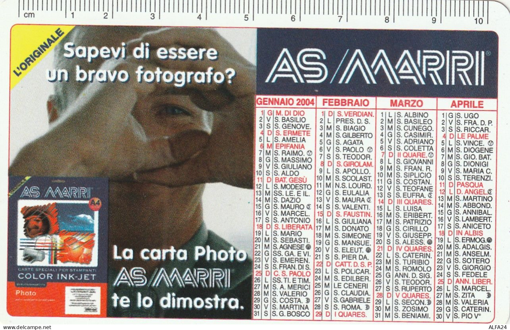 CALENDARIO 2004 FORMATO PICCOLO (MH320 - Tamaño Pequeño : 2001-...