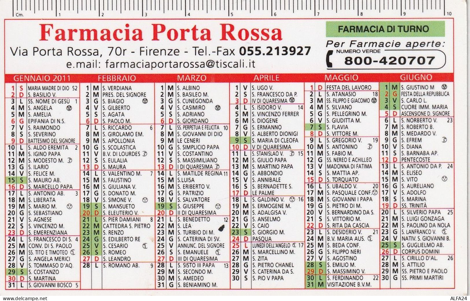 CALENDARIO 2011 FORMATO PICCOLO (MH296 - Tamaño Pequeño : 2001-...