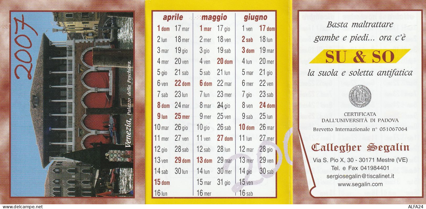 CALENDARIO 2007 FORMATO PICCOLO (MH275 - Tamaño Pequeño : 2001-...