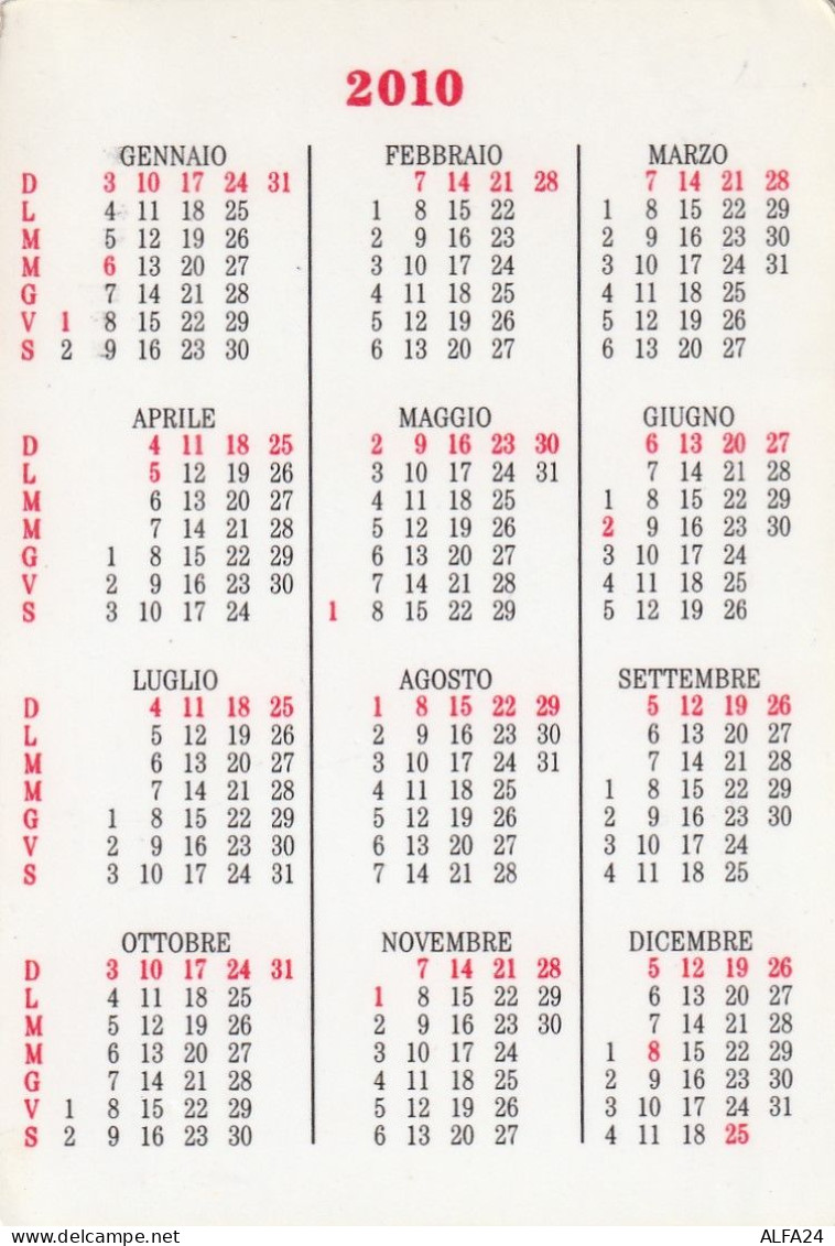 CALENDARIO 2010 FORMATO PICCOLO (MH265 - Formato Piccolo : 2001-...