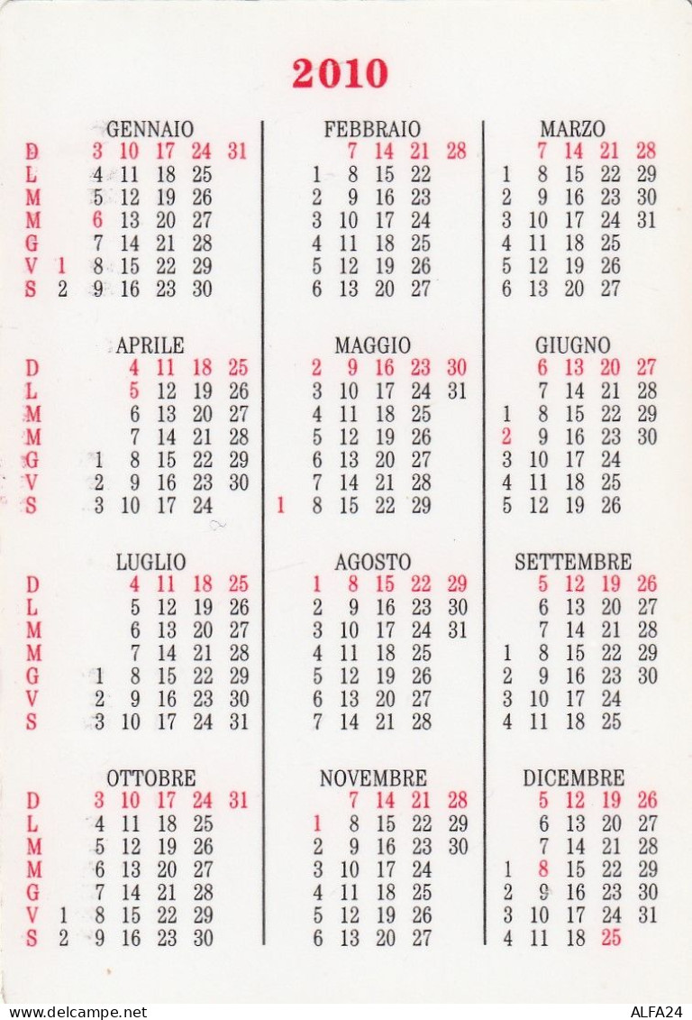 CALENDARIO 2010 FORMATO PICCOLO (MH264 - Formato Piccolo : 2001-...