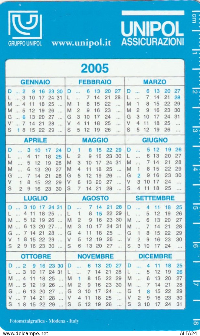 CALENDARIO 2005 FORMATO PICCOLO (MH258 - Petit Format : 2001-...