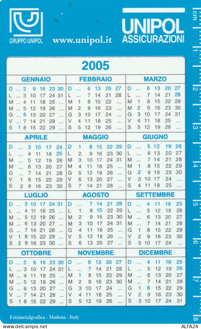 CALENDARIO 2005 FORMATO PICCOLO (MH257 - Petit Format : 2001-...