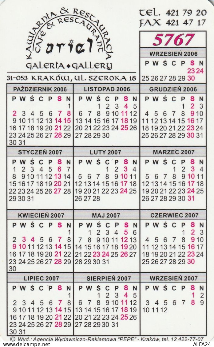 CALENDARIO 2006 FORMATO PICCOLO (MH247 - Petit Format : 2001-...