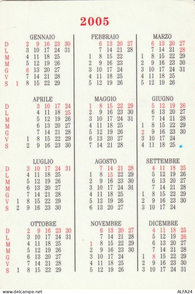 CALENDARIO 2005 FORMATO PICCOLO (MH240 - Klein Formaat: 2001-...