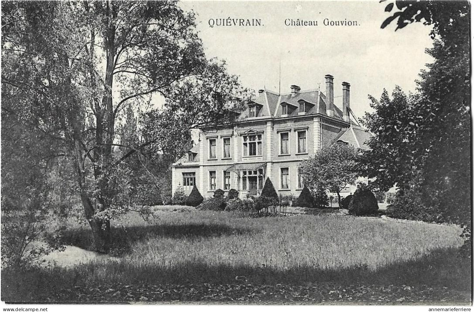 Quiévrain Chateau Gouvion - Quiévrain