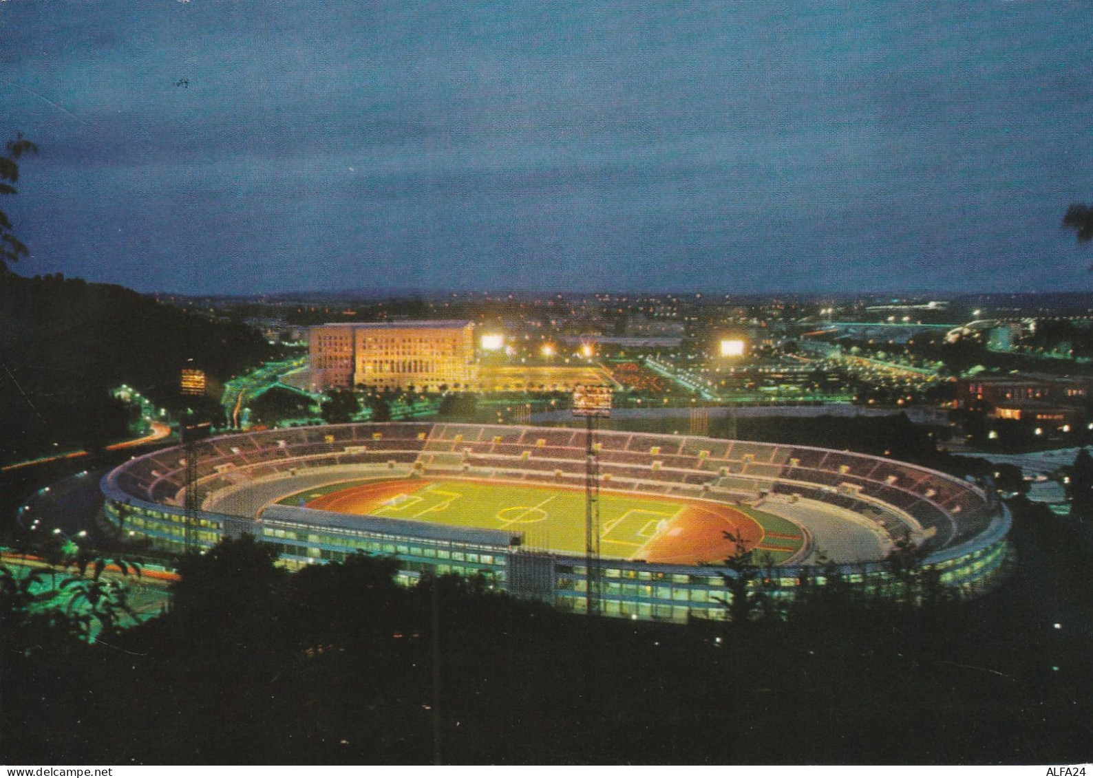 CARTOLINA ROMA STADIO OLIMPICO (MH45 - Estadios