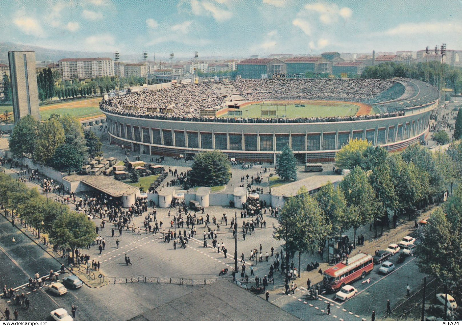 CARTOLINA TORINO STADIO COMUNALE (MH49 - Stadien