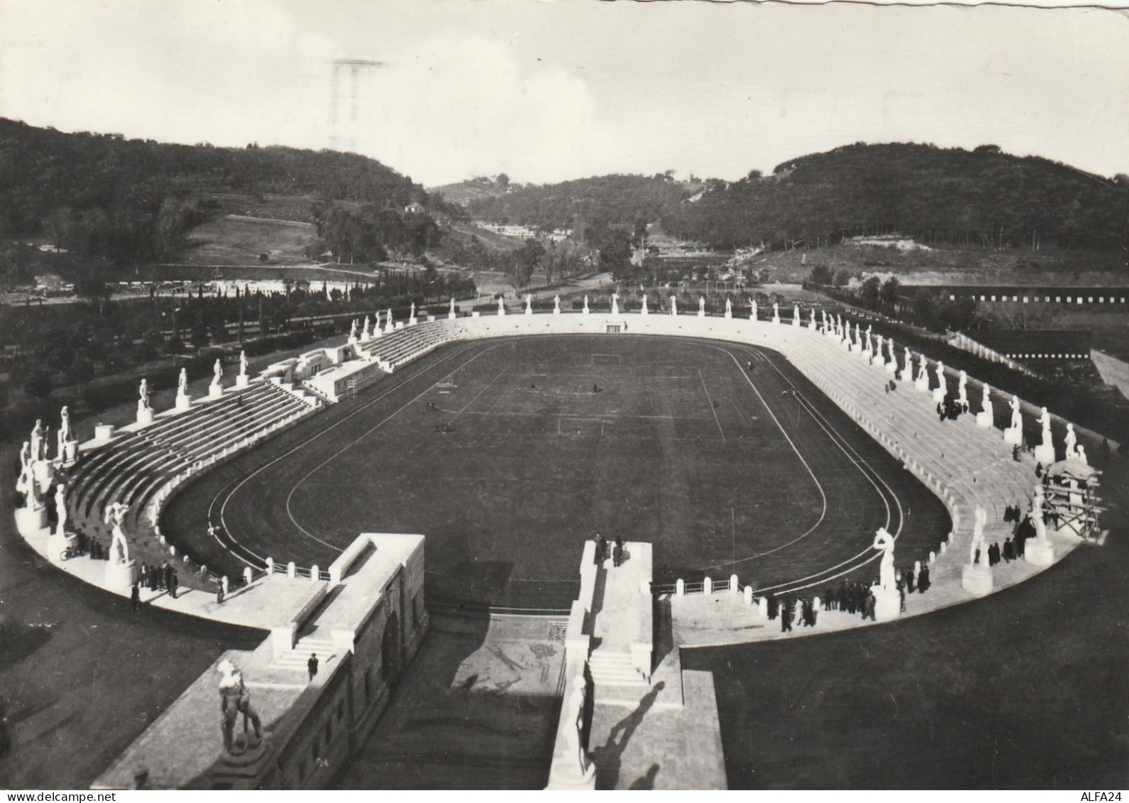 CARTOLINA ROMA FORO ITALICO STADIO DEI MARMI (MH42 - Stades