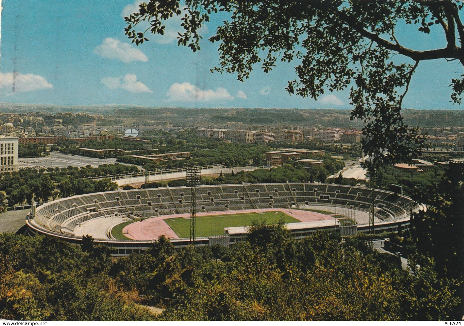 CARTOLINA ROMA STADIO OLIMPICO (MH41 - Stadiums