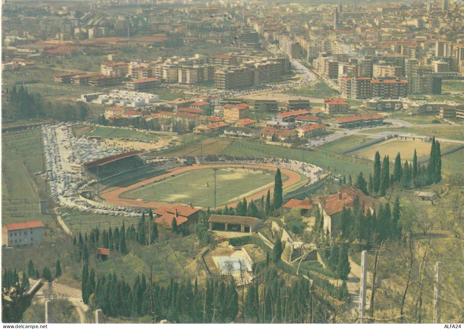 CARTOLINA AREZZO STADIO (MH37 - Estadios