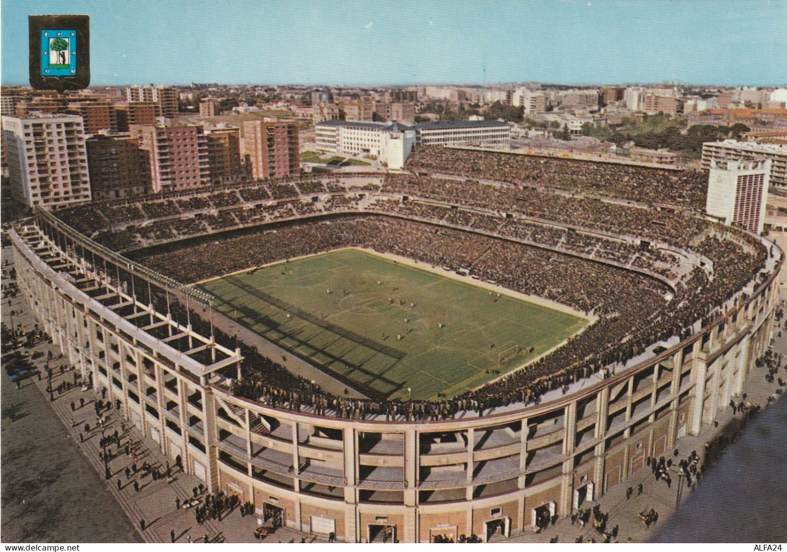 CARTOLINA STADIO MADRID (MH32 - Stadien