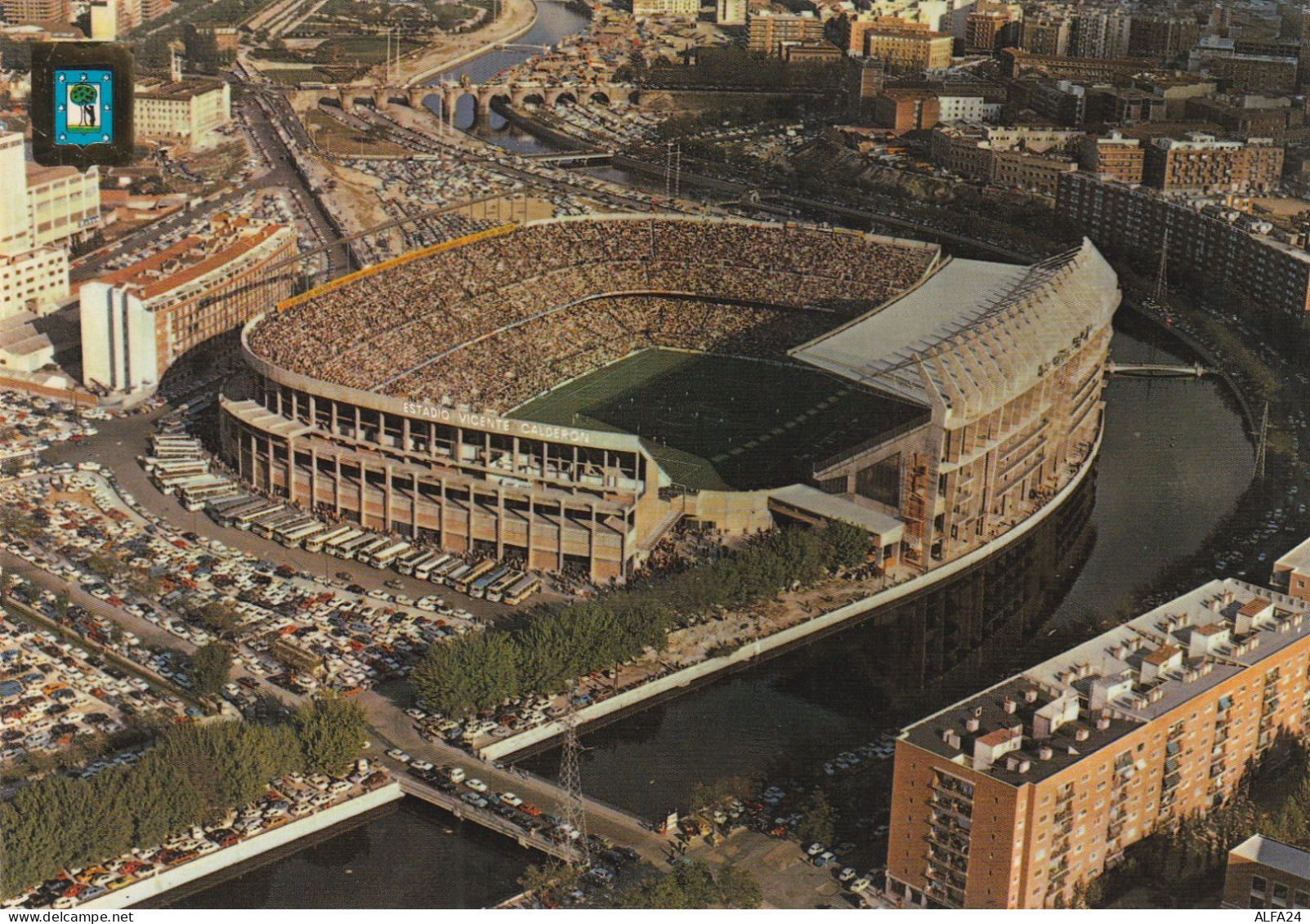 CARTOLINA STADIO MADRID (MH31 - Stadions