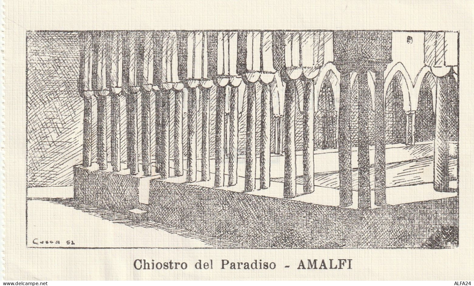 BIGLIETTO CHIOSTRO DEL PARADISO AMALFI +MDB (MH760 - Eintrittskarten