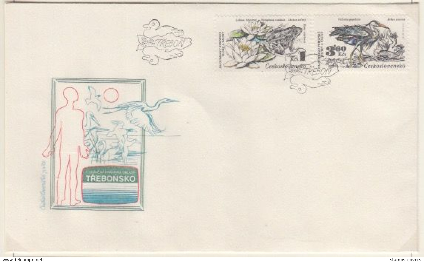 CESKOSLOVENSKO FDC MICHEL 2711/18 Wilde Animals - FDC