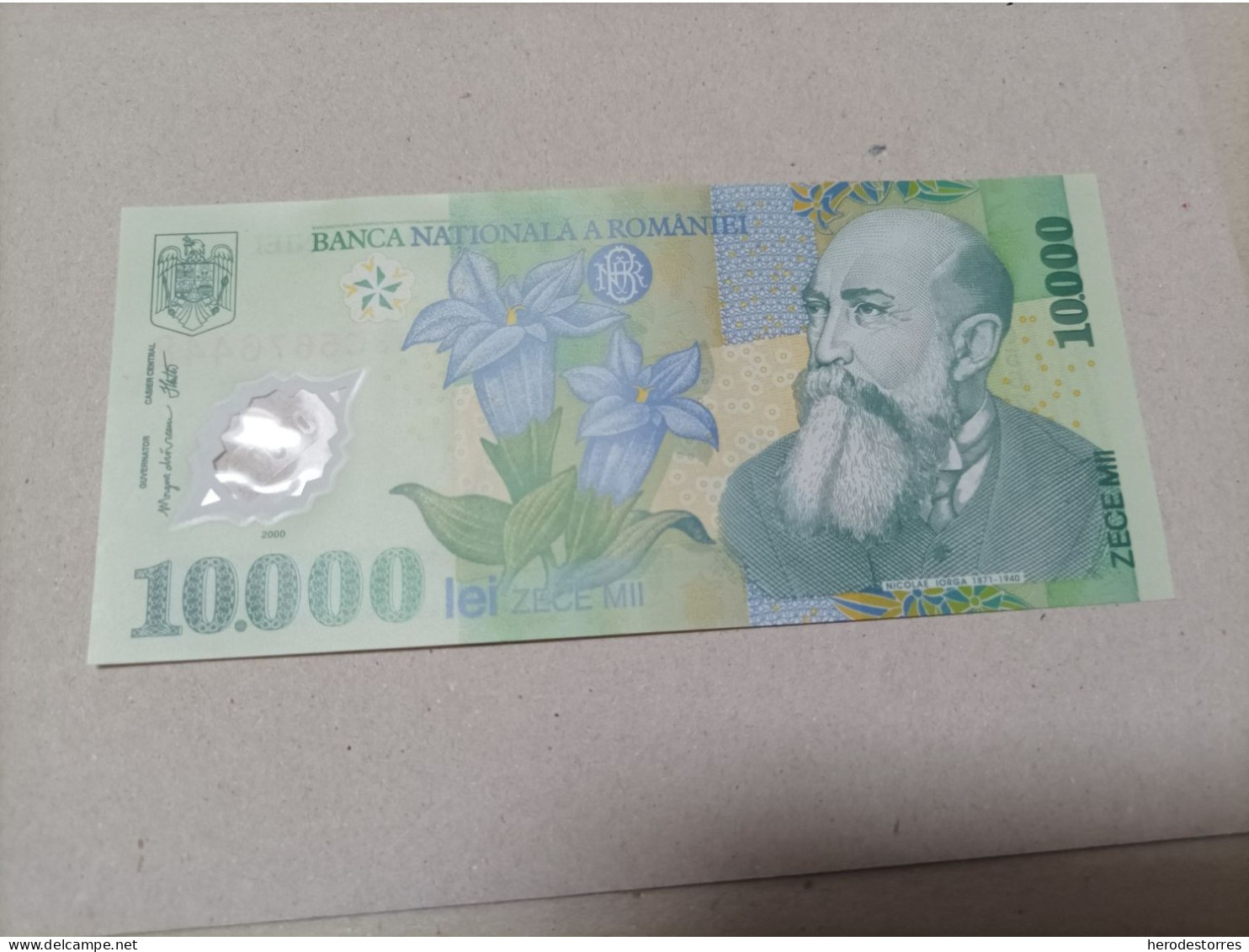 Billete De Rumania, 10000 Lei, Año 2000,UNC - Roumanie