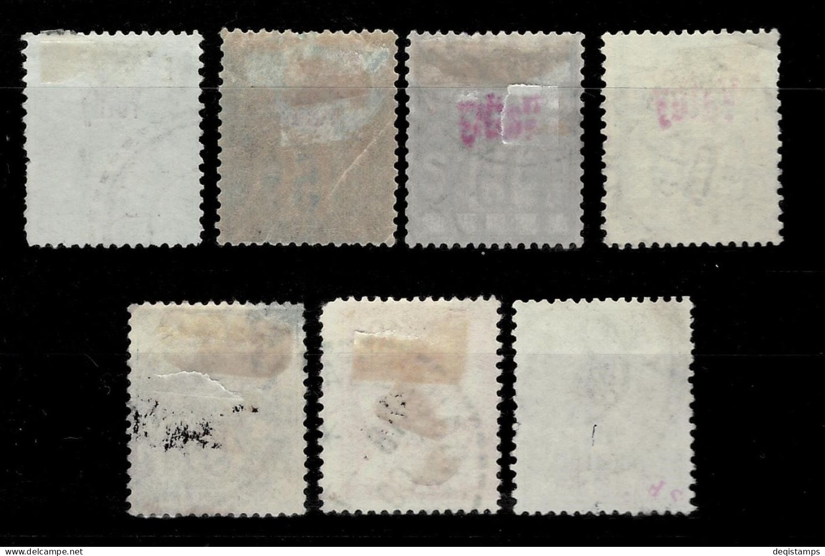 French Levant Vathy & Cavalla Year 1893/1900 Used Stamps - Oblitérés