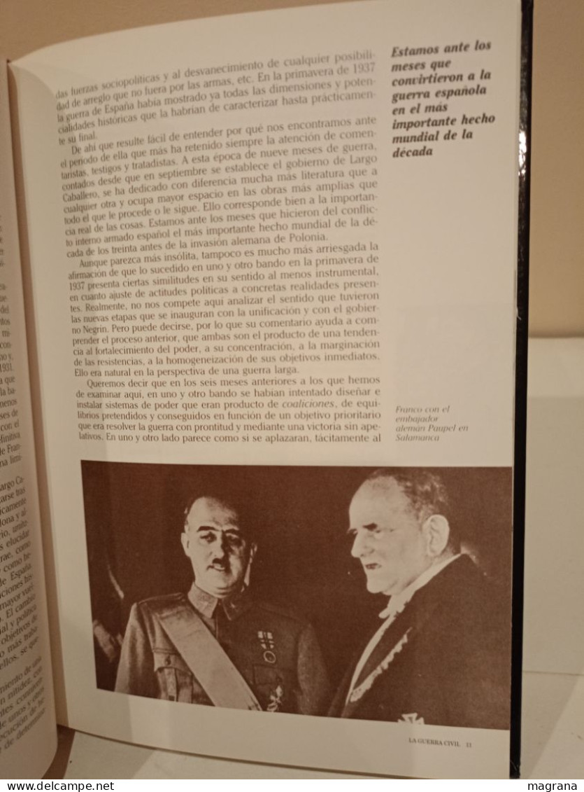 La Guerra Civil Española. 11- Los dos Estados. Ediciones Folio. 1997. 125 páginas. Idioma: Español.