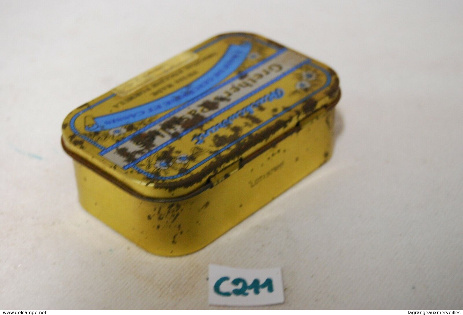 C211 Ancienne Boite - Métal - Pastilles - England - Boxes