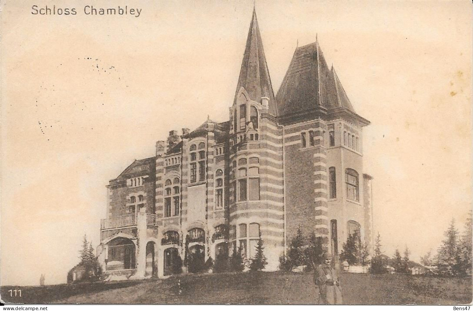 54 Chambley Schloss Veldpost - Chambley Bussieres