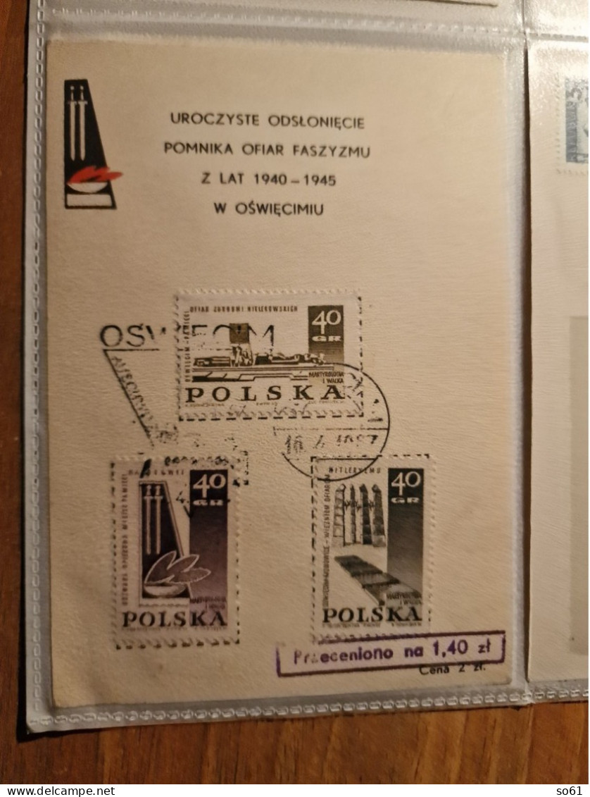 18883.   Tre Cartoline Postali Polonia Czestochowa Oswiecimiu Poznan - Briefe U. Dokumente