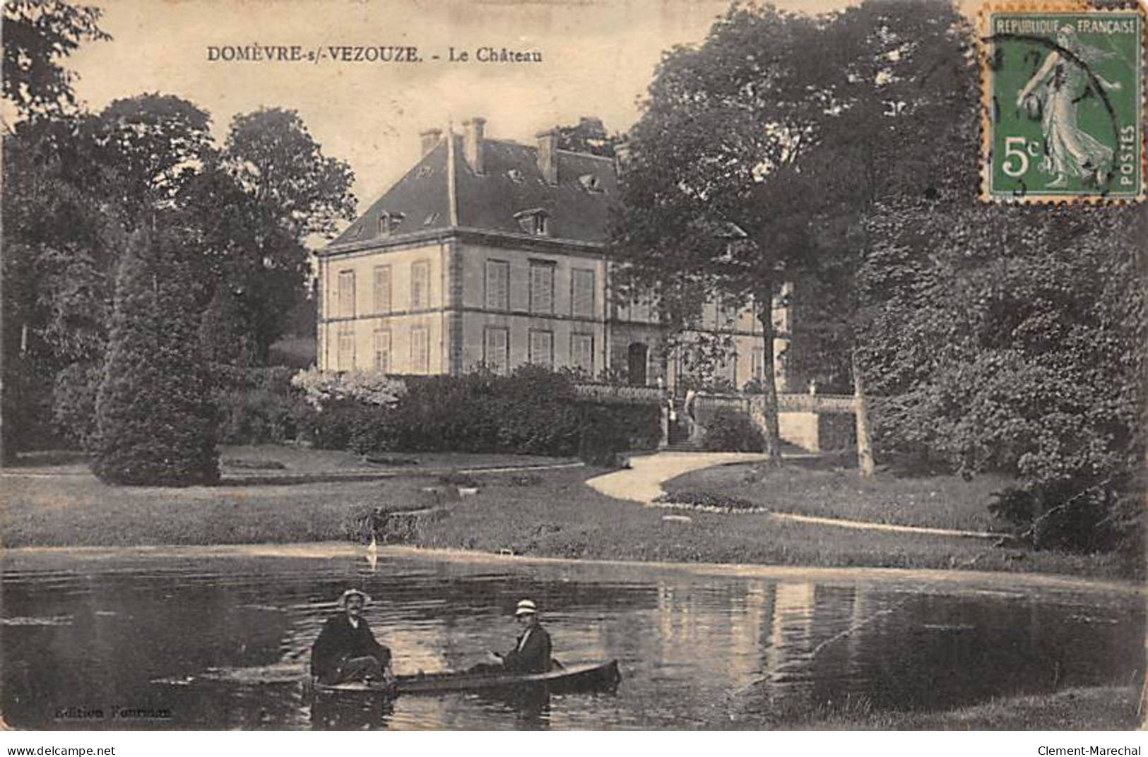 DOMEVRE SUR VEZOUZE - Le Château - état - Domevre En Haye