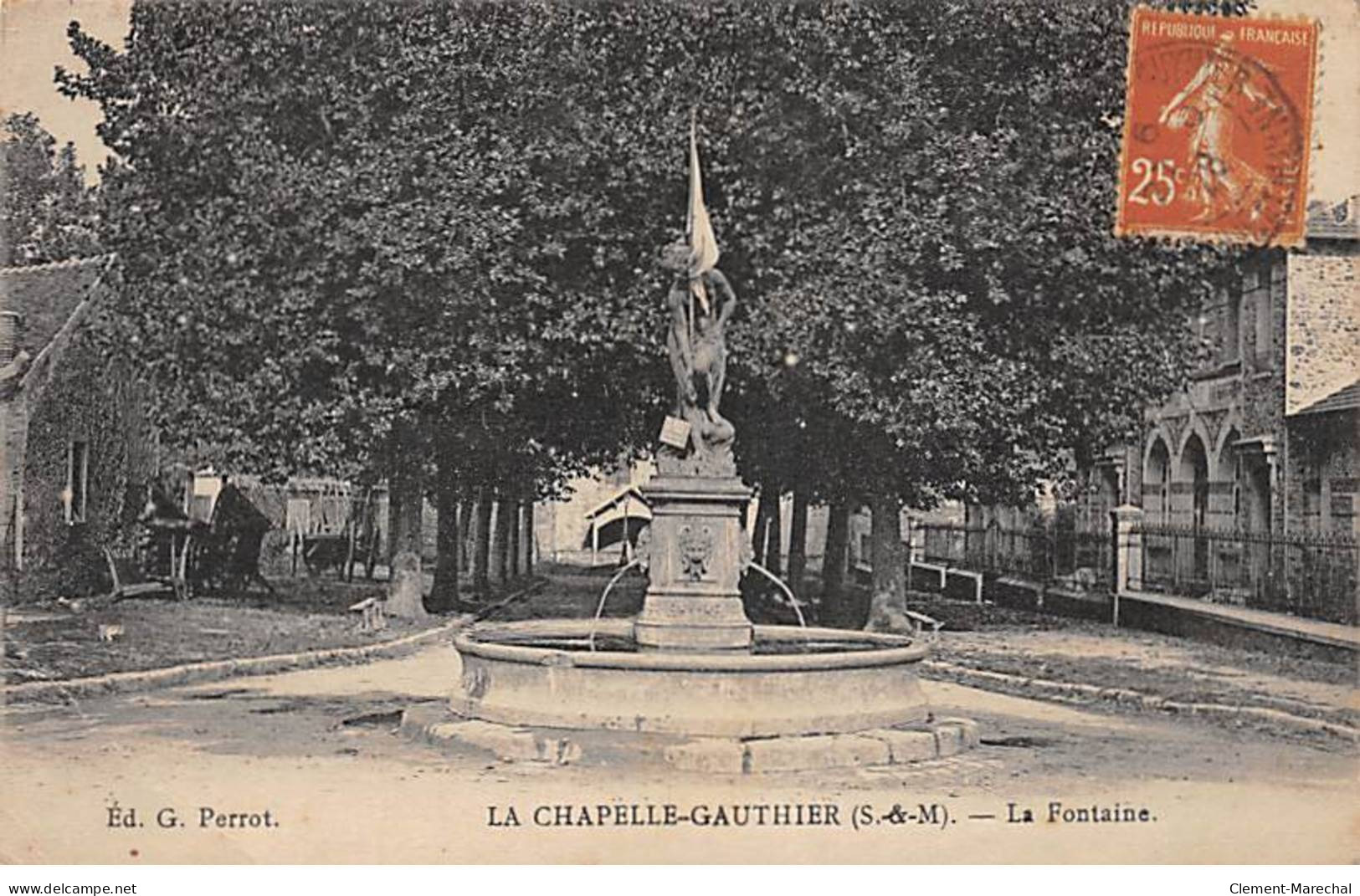 LA CHAPELLE GAUTHIER - La Fontaine - Très Bon état - La Chapelle La Reine