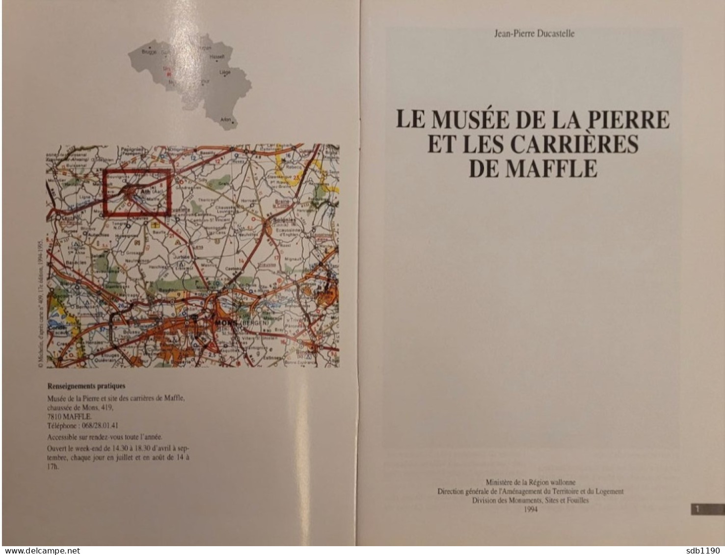 Maffle - Le Musée De La Pierre Et Les Carrières De Maffle (Carnets Du Patrimoine N° 4) - Ath