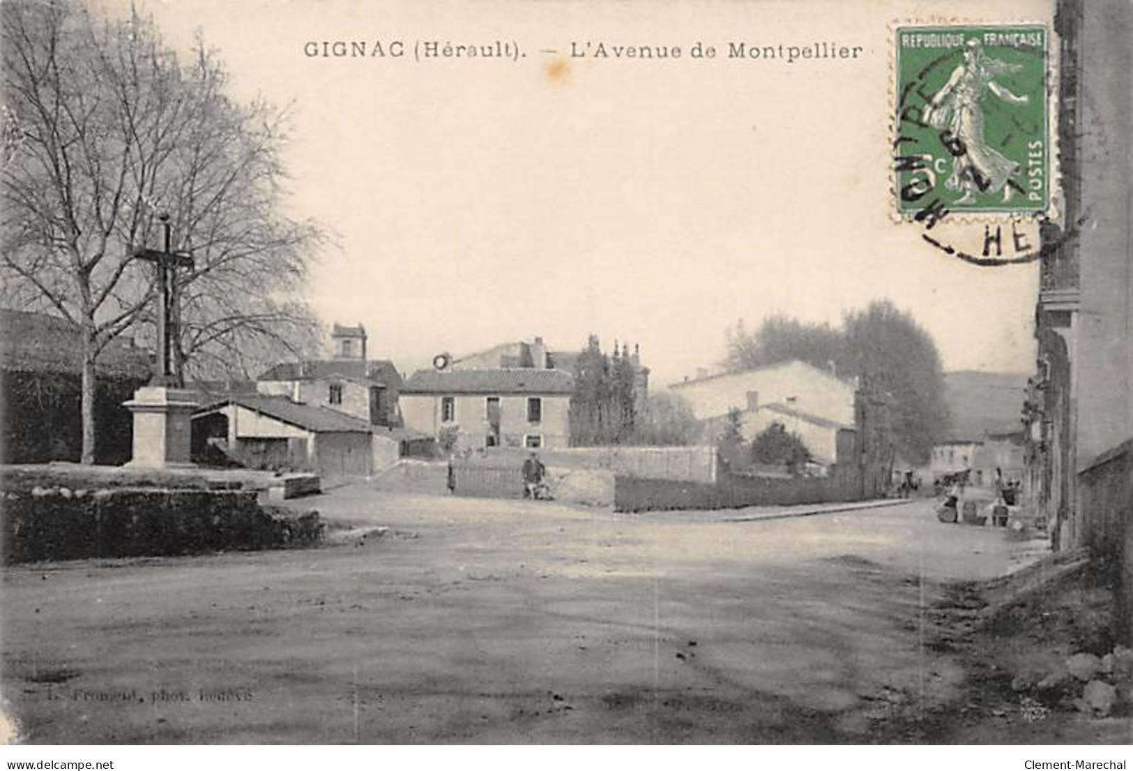 GIGNAC - L'Avenue De Montpellier - Très Bon état - Gignac