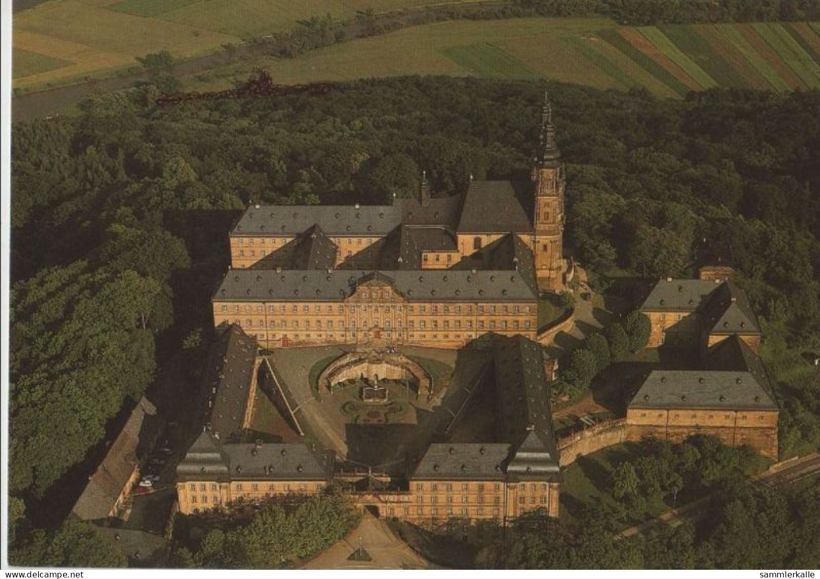 64284 - Bad Staffelstein, Kloster Banz - Luftaufnahme, Gesamtansicht - Ca. 1980 - Staffelstein